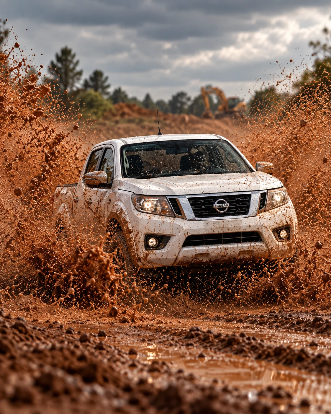 Nissan Frontier no off-road